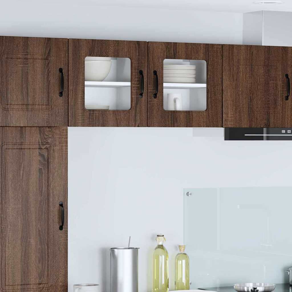 Kitchen Wall Cabinet Brown Oak 40 x 31 x 40 cm Engineered Wood